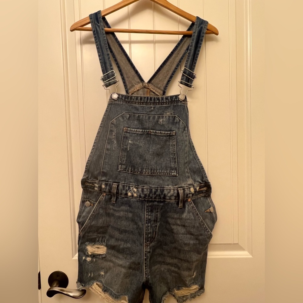 Overalls, women’s size small (but oversized)